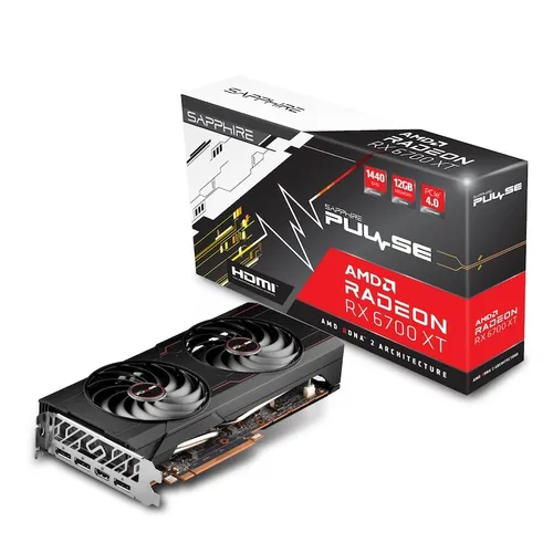 Sapphire Pulse Radeon RX 6700 XT 11306-02-20G 12GB GDDR6 Ekran Kartı